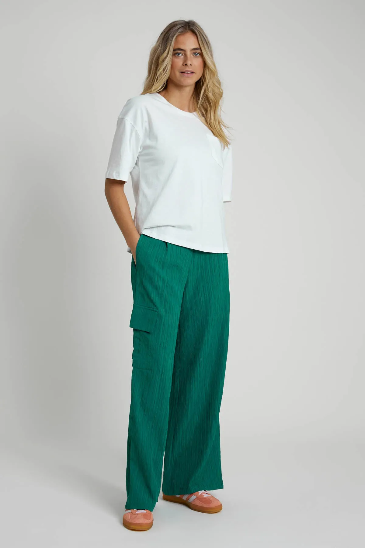 TRAVERS WIDE LEG TROUSERS