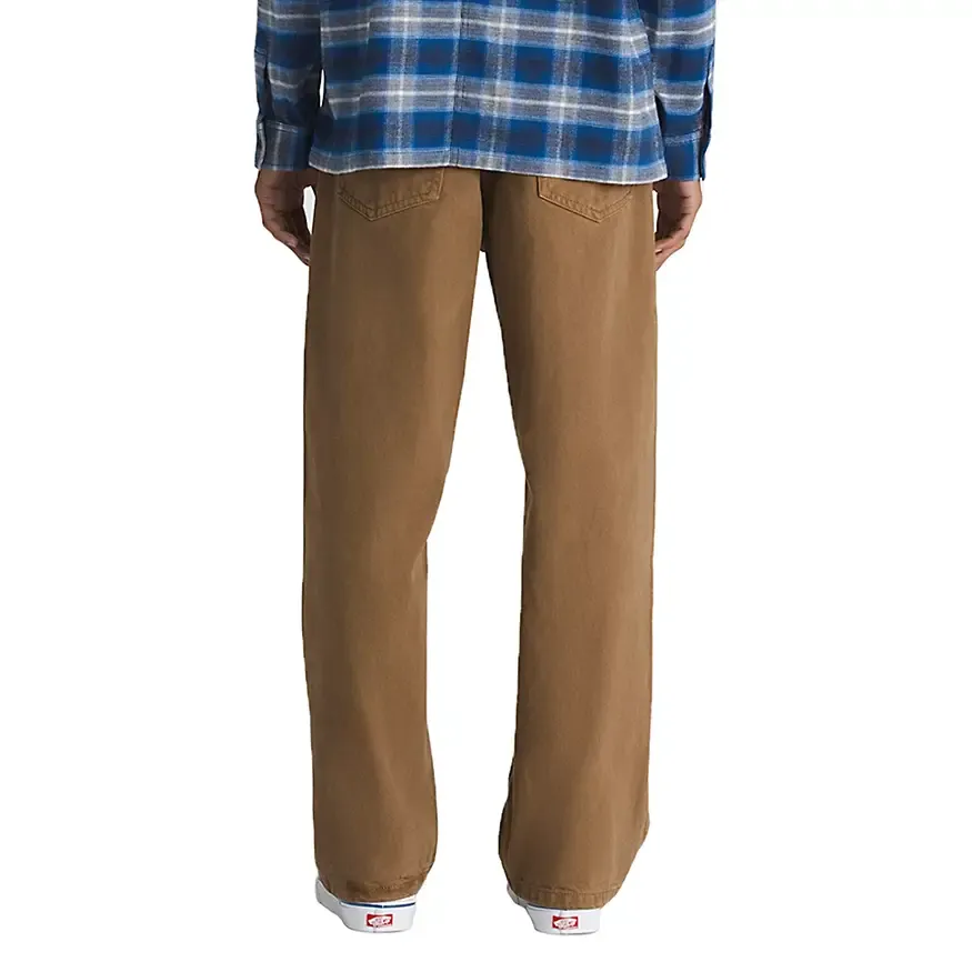 Vans Skate Check-5 Baggy Denim Pants - Sepia