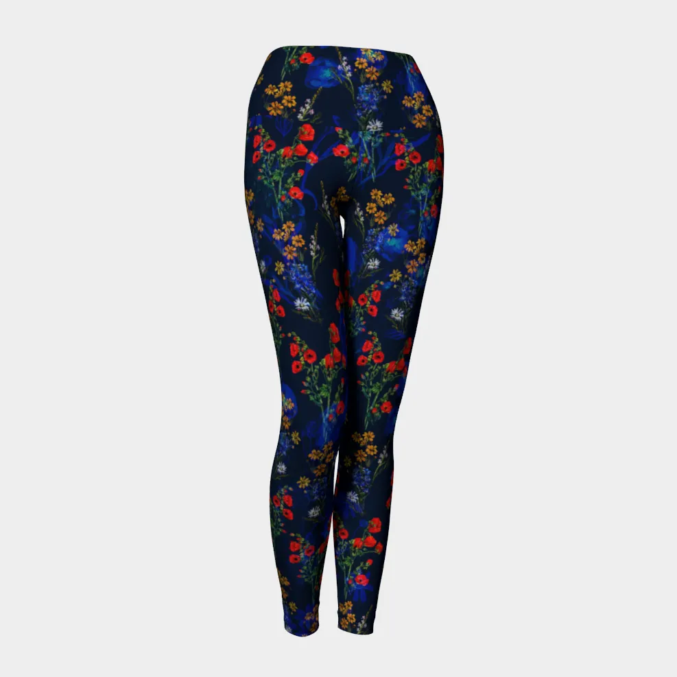 Wildflower Yoga Leggings