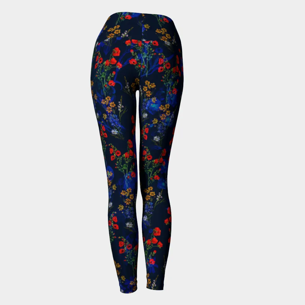 Wildflower Yoga Leggings