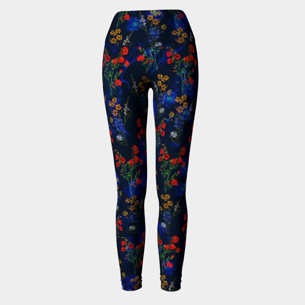 Wildflower Yoga Leggings