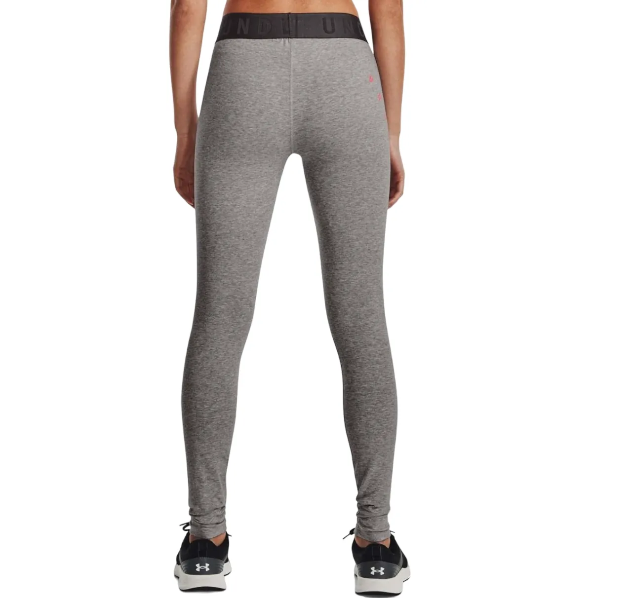 Womens Under Armour Graphic Grey Workout Leggings