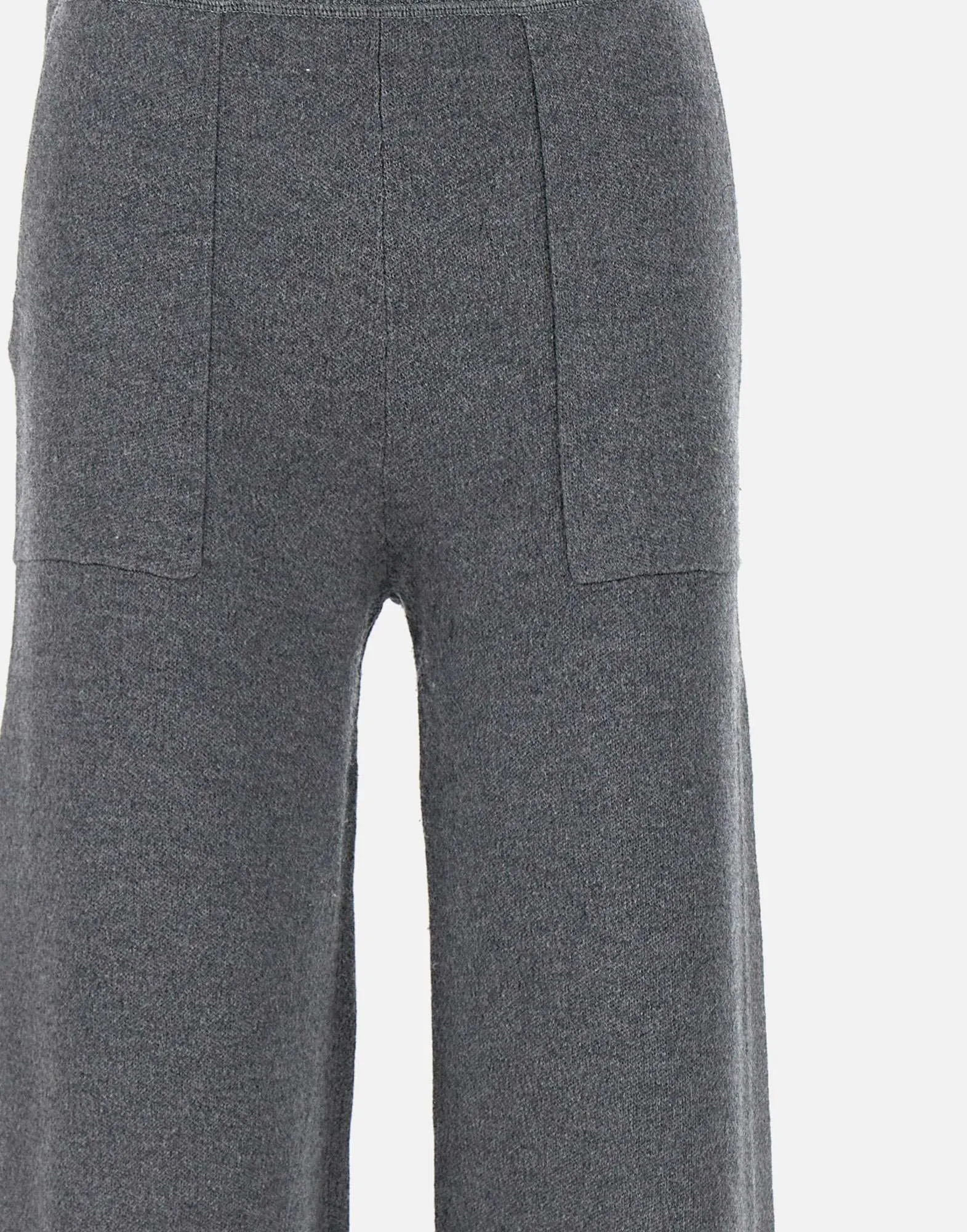 Wool and Cashmere Blend Jogger Anthracite