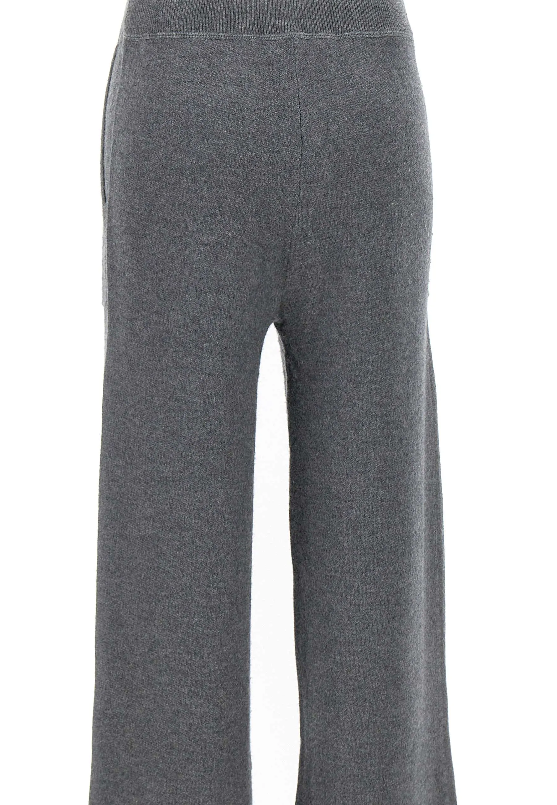 Wool and Cashmere Blend Jogger Anthracite