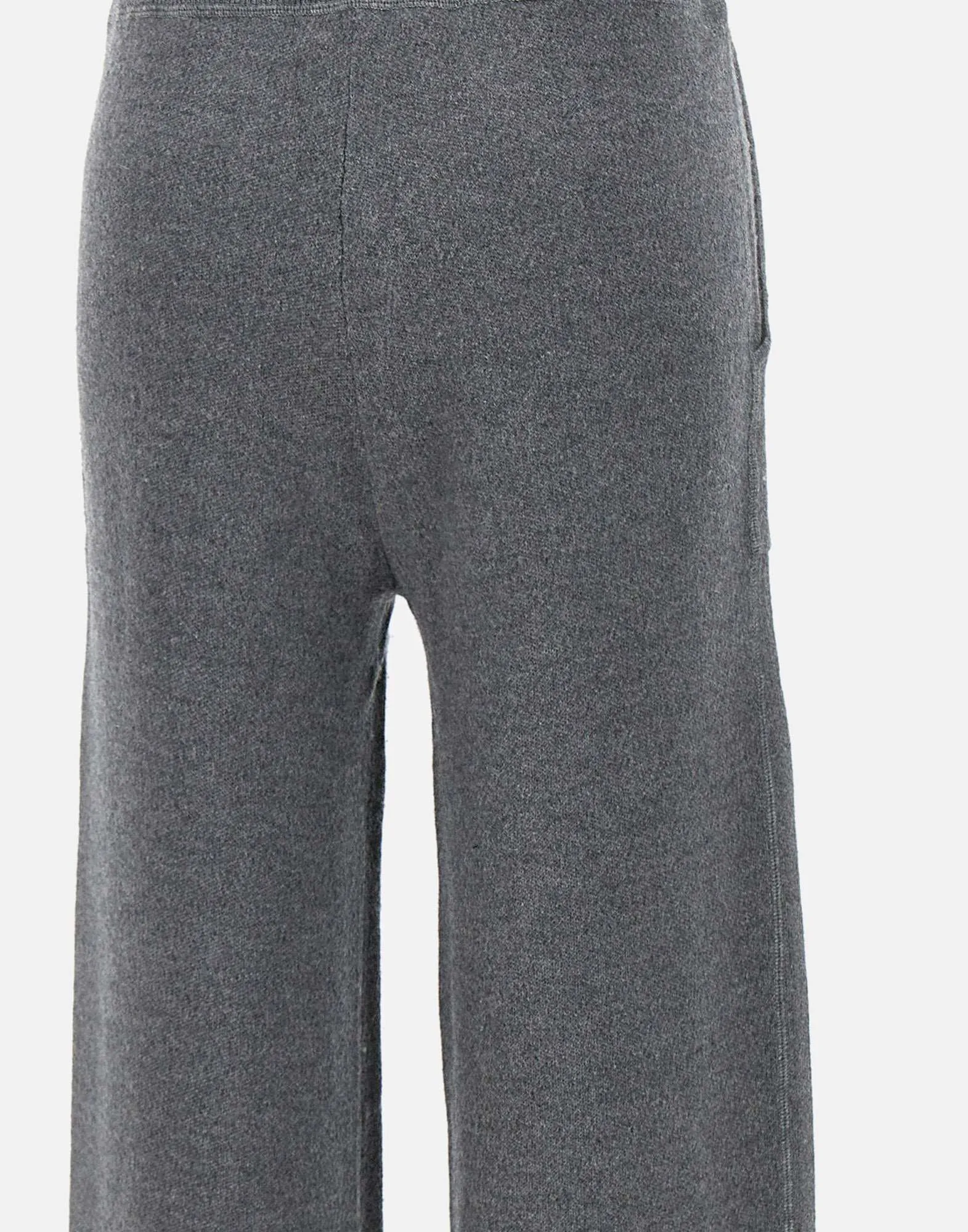 Wool and Cashmere Blend Jogger Anthracite