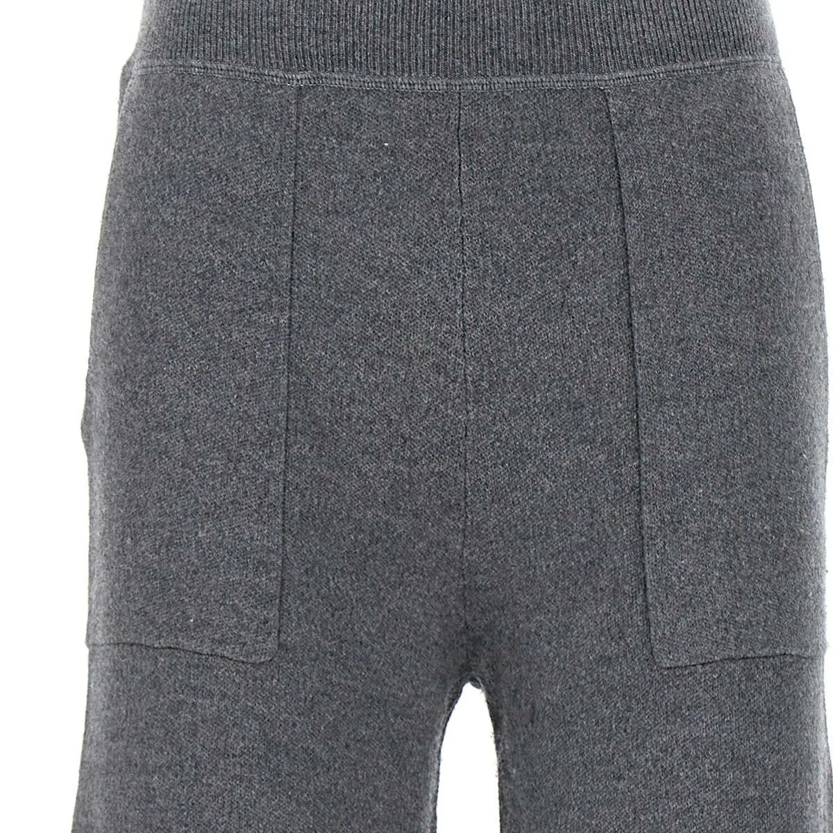 Wool and Cashmere Blend Jogger Anthracite